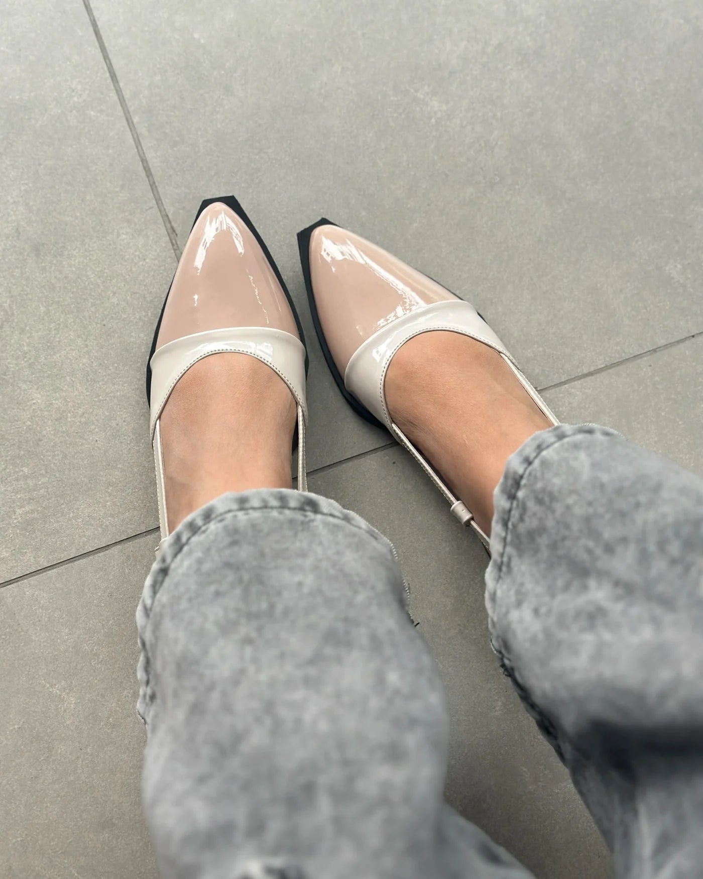 FLAT ANTONELLA NUDE X BEIGE