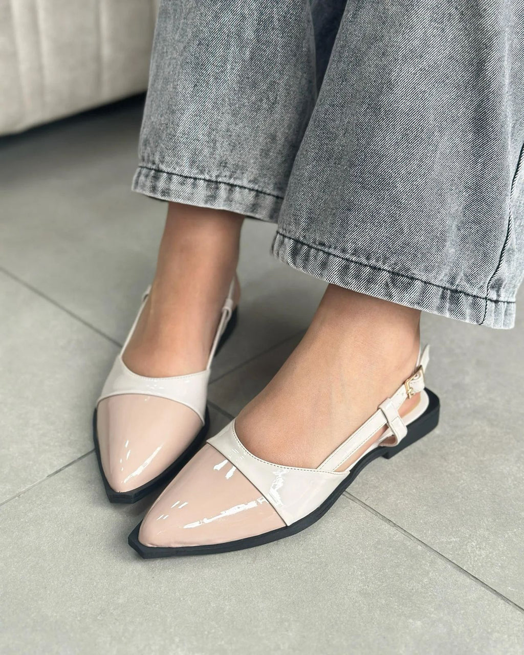 FLAT ANTONELLA NUDE X BEIGE