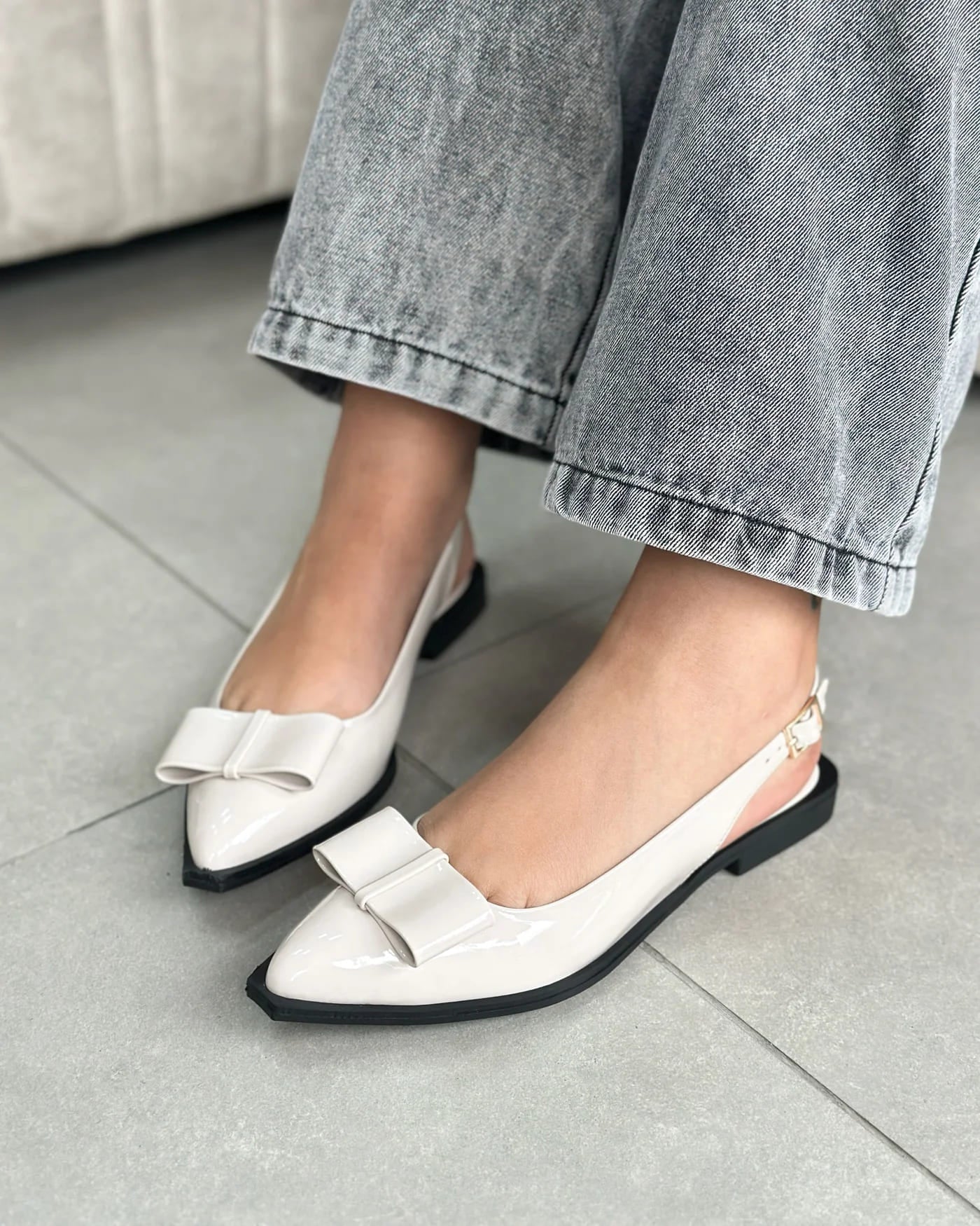 FLAT MARIE MOÑO CREMA